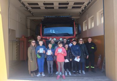 NASI WYCHOWANKOWIE Z&nbsp;WIZYTĄ U&nbsp;STRAŻAKÓW!