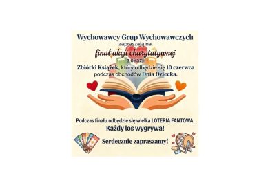 WIELKI FINAŁ CHARYTATYWNEJ ZBIÓRKI KSIĄŻEK