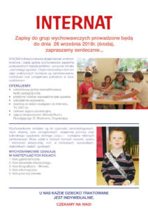 PLAKAT INTERNAT